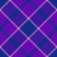 Fabric textile plaid. Background check vector. Texture tartan seamless pattern. vector