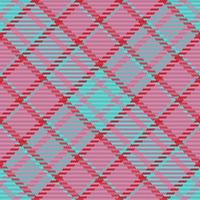 Background seamless vector. Tartan fabric pattern. Textile check plaid texture. vector