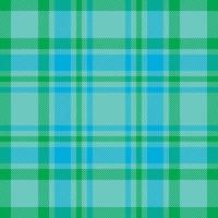 Plaid check pattern. Seamless fabric texture. Tartan textile print. vector