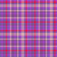 Textile pattern plaid. Texture tartan check. Seamless vector background fabric.