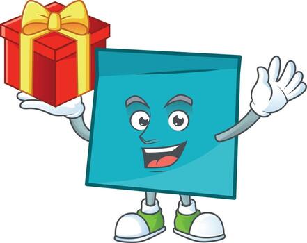 Rectangle Sticker Paper Vector