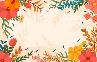 Spring Floral Background vector