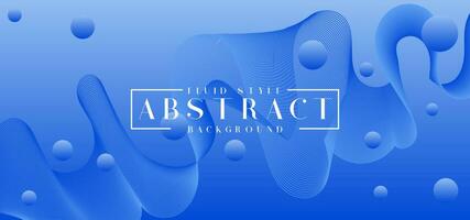 abstract background with fluid style vector