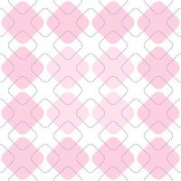 Seamless pattern pastel color round corner vector