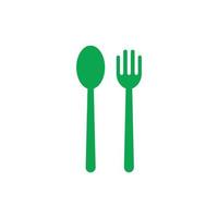 spoon icon logo vector