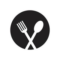 spoon icon logo vector