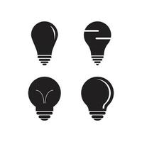 Bulb logo vector