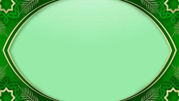 Green Circle Milad Un Nabi background photo