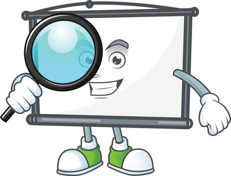 Empty Project Screen Vector