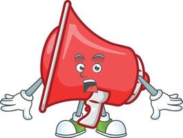 Red Loadspeaker Vector