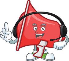Red Loadspeaker Vector