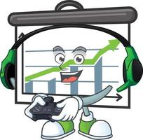 Up Graphic Board Vector