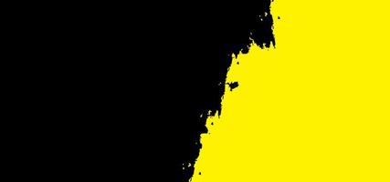 fondo de banner abstracto negro y amarillo foto