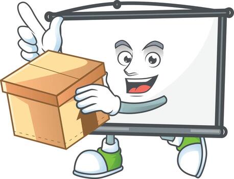 Empty Project Screen Vector