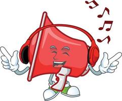 Red Loadspeaker Vector