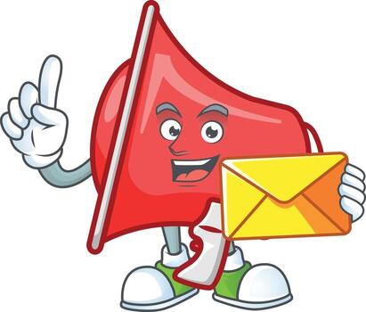 Red Loadspeaker Vector