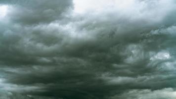 grey storm rain clouds or nimbus on sky photo