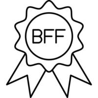 Badge which can easily edit or modify vector