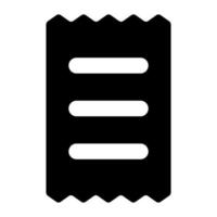 Invoice vector icon design in modern and trendy style