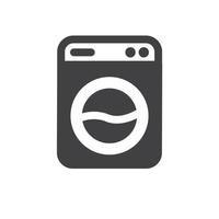 washing machine icon vector