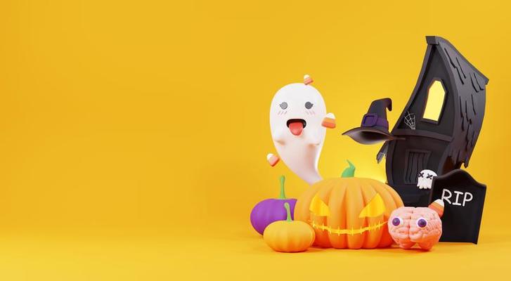 Creepily Cute Download These Peanut Halloween Backgrounds Today - kpfpmh8