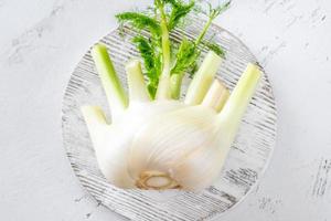 Fresh fennel bulb photo