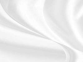 beauty smooth elegrance soft fabric white abstract curve shape decorative fashion textile background photo