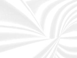 fashion textile Clean woven beautiful soft fabric abstract smooth curve shape decorative white background photo