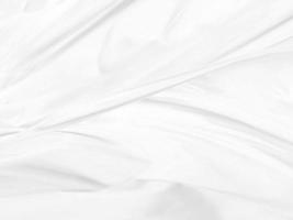 Clean woven beautiful silky soft fabric white abstract smooth curve shape decorative fashion textile background photo