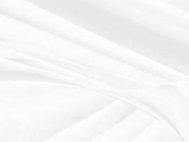 Clean woven beautiful  soft fabric white abstract smooth curve shape decorative fashion textile background photo