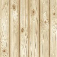 textura de madera clara con nudos, fondo de tablón - vector