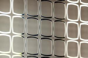 Bathroom mirror grain wet Filter silver shade Geometric pattern on the mirror photo