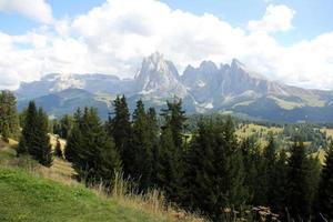 Dolomites - a mountain range in the Eastern Alps photo