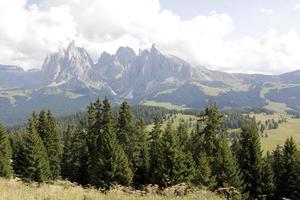 Dolomites - a mountain range in the Eastern Alps photo