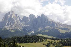 Dolomites - a mountain range in the Eastern Alps photo