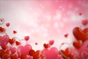 Valentine day background photo