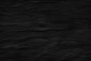 Black texture wood background. Top view, space gray luxury blank for design photo