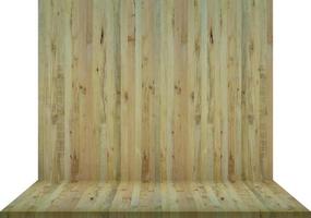 Wood background texture floor with wall wooden blank for design, clipping path photo