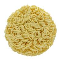 Instant noodles isolated on white background with clipping path included. photo