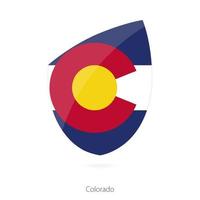 bandera de colorado. vector