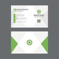 Modern Creative and Clean Business Card Template Design. Stationery vector design