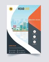 Creative Modern Flyer. Annual Report, Creative Portfolio, A4 minimal flyer, Business Brochure template. vector