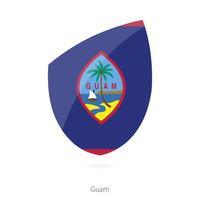 Flag of Guam. vector