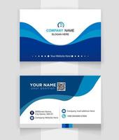 Creative modern business card template. luxury business presentation card. Professional Corporate Business Card Template design. vector