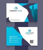 Creative modern business card template. luxury business presentation card. Professional Corporate Business Card Template design. vector