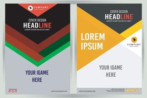 Creative Modern Flyer. Annual Report, Creative Portfolio, A4 minimal flyer, Business Brochure template. vector