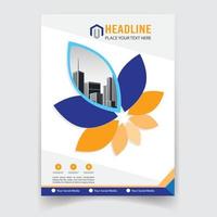 Creative Modern Flyer. Annual Report, Creative Portfolio, A4 minimal flyer, Business Brochure template. vector