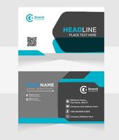 Creative modern business card template. luxury business presentation card. Professional Corporate Business Card Template design. vector