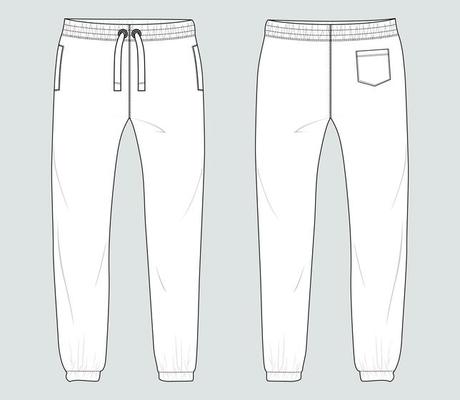 Jogger Pants Vector Art, Icons, and Graphics for Free Download