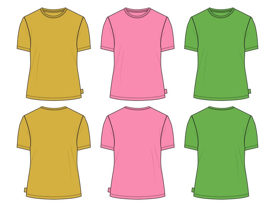 Pink T Shirt Template Vector Art Icons and Graphics for Free Download Pink T Shirt Template Vector Art Icons and Graphics for Free Download